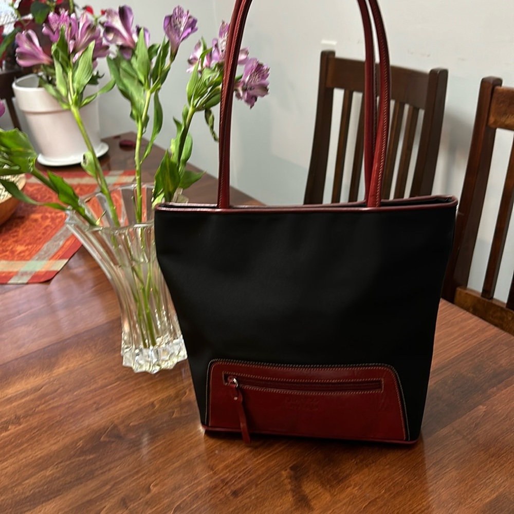 Franco Sarto Nylon/ Leather Smartlyte Tote Handbag